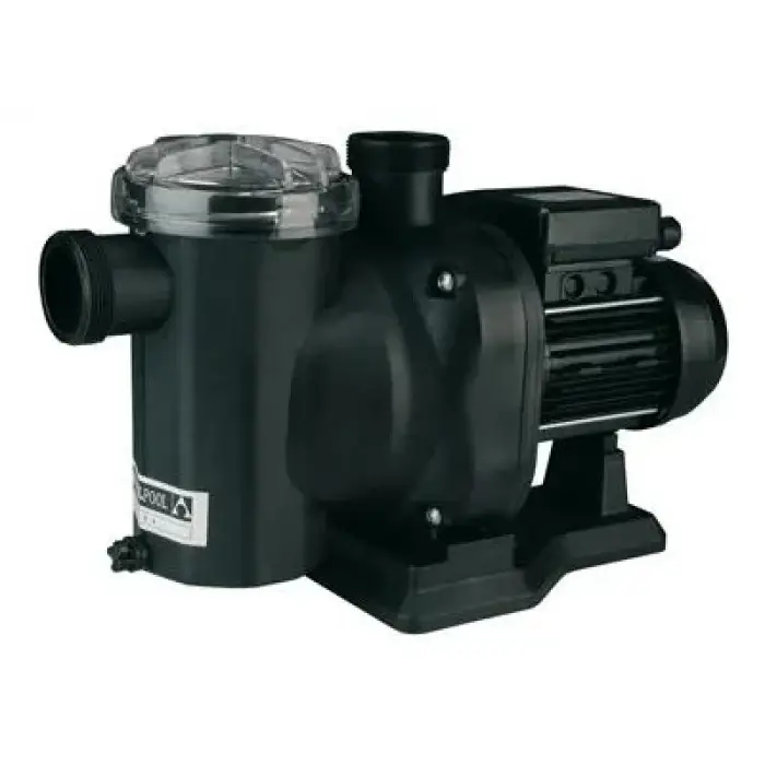 AstralPool Sena cirkulationspump svart plast med transparent lock